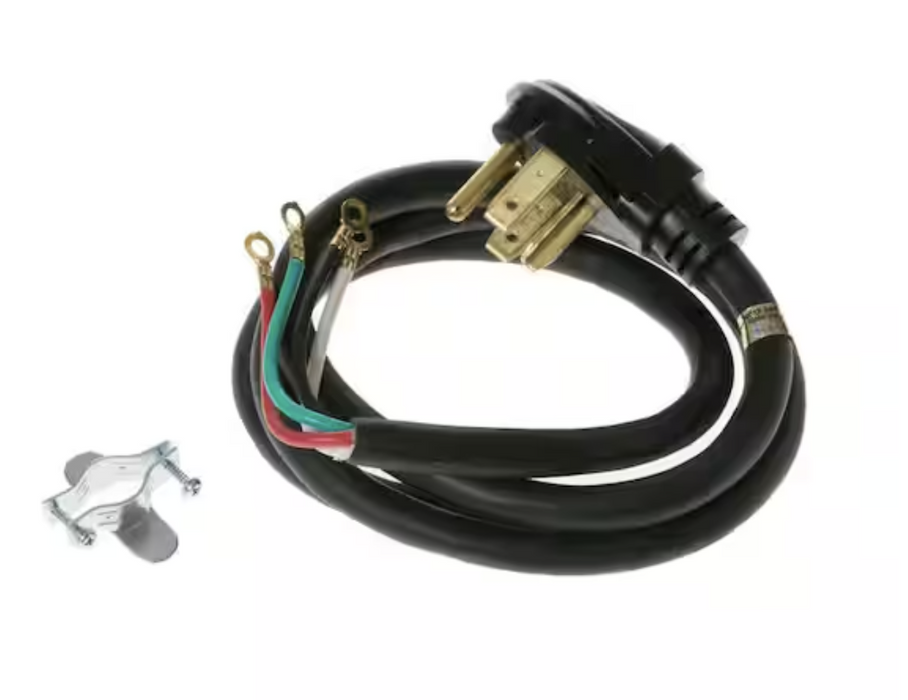 GE 6' 30amp 4 Wire Dryer Cord