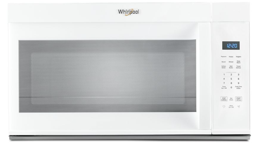 Whirlpool 1.7 cu. ft Over the range Microwave with 1000-Watts Cooking Power