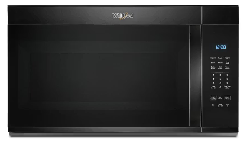 Whirlpool 1.7 cu. ft Over the range Microwave with 1000-Watts Cooking Power
