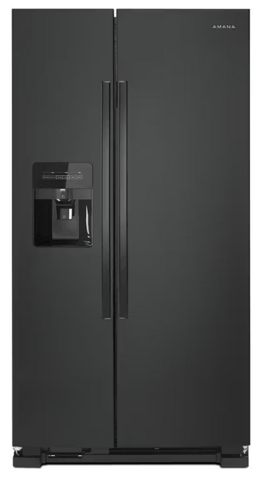 Amana 36-inch Side-by-Side Refrigerator with Dual Pad External Ice and Water Dispenser