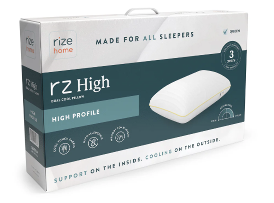 Rize RZ High Dual Cool Pillow
