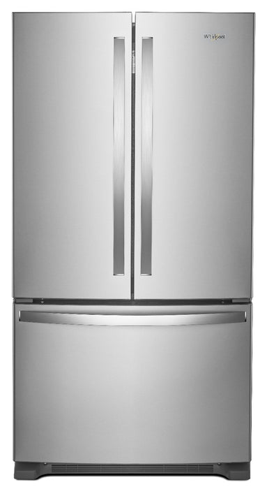Whirlpool 36-Inch Wide Full-Depth French Door Bottom Mount Refrigerator - 25 cu. ft.
