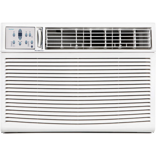 Keystone 18,800 BTU 230V Window/Wall Air Conditioner with 16,000 BTU Supplemental Heat Capability