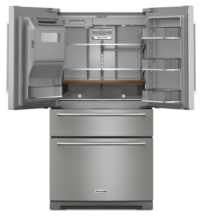 Kitchenaid 26.2 Cu. Ft. Multi-Door French Door Refrigerator with Platinum Interior