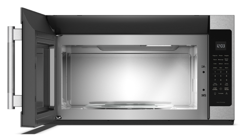 KitchenAid 2.1 Cu. Ft. Microwave Hood Combination with a Handle-KMMS330SPS
