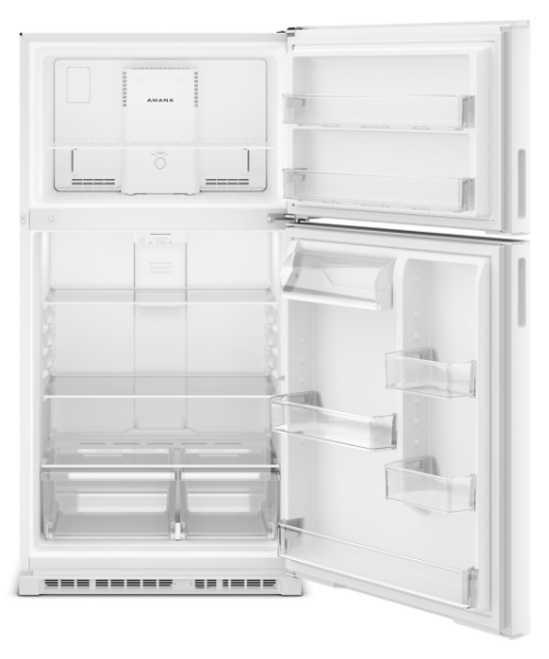 Amana 33-Inch Wide Top-Freezer Refrigerator With Dual Crisper Drawers?21 Cu. Ft.-ARTX2021TW