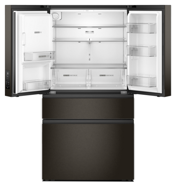 Whirlpool 29 Cu. Ft. Family-Sized Capacity French Door Refrigerator with Flexible Temperature Drawer-WRMF3536SV