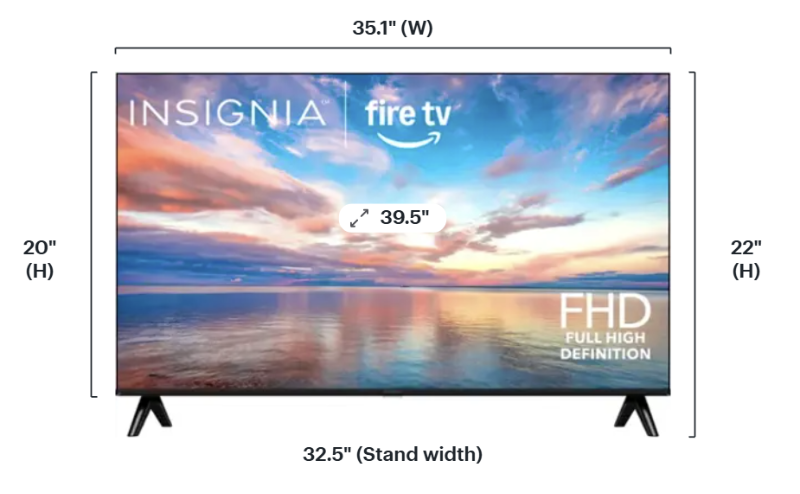 Insignia - 40" Class FE Series LED Full HD Smart Fire TV-NS40-FEFL26