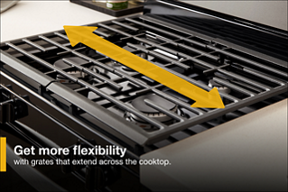 Whirlpool 5.1 Cu. Ft. Freestanding Gas Range with Broiler Drawer-WFG320M0MW