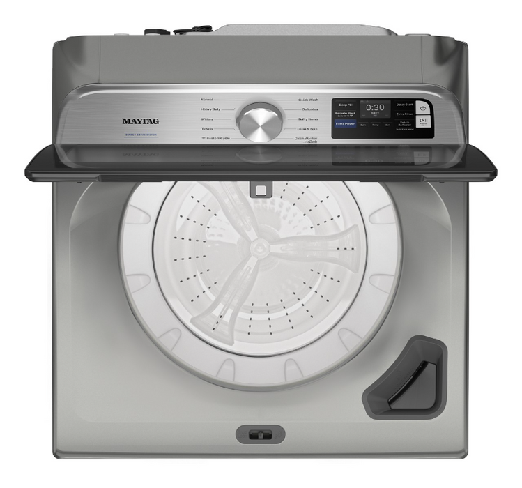 Maytag 5.3 Cu. Ft. Top Load Impeller Washer with Extra Power and Smart Appliance-MTW6200RR
