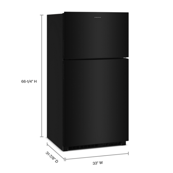 Amana 33-Inch Wide Top-Freezer Refrigerator With Dual Crisper Drawers?21 Cu. Ft.-ARTX2021TB