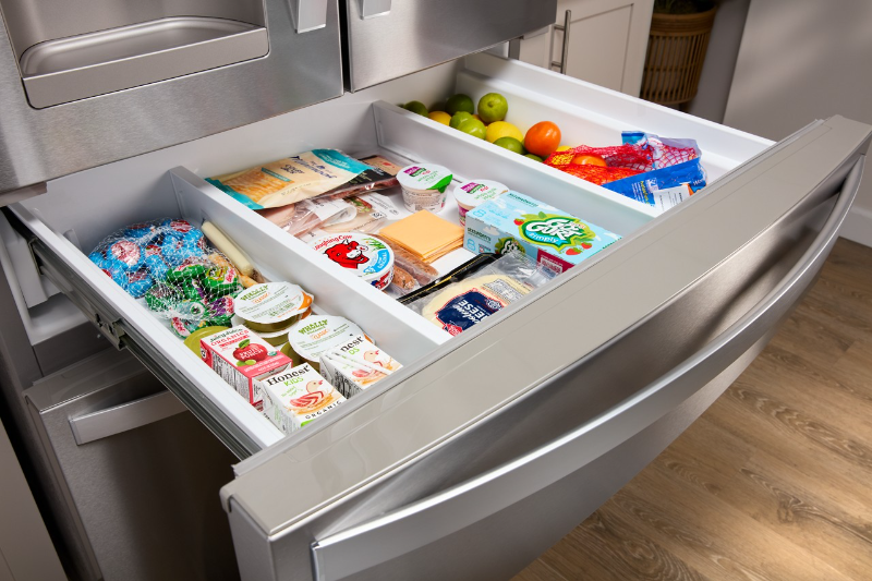 Whirlpool 36-Inch Wide French Door Bottom Mount Refrigerator - 25 cu. ft.-WRMF3636RZ
