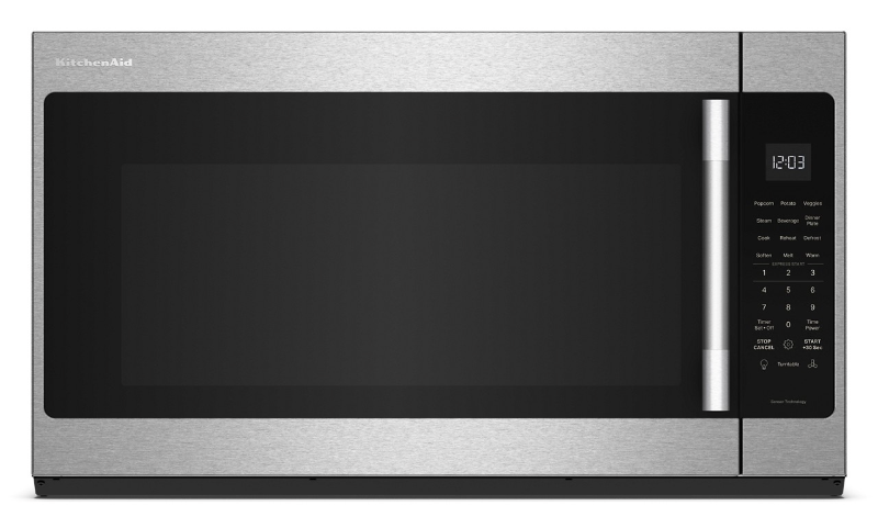 KitchenAid 2.1 Cu. Ft. Microwave Hood Combination with a Handle-KMMS330SPS