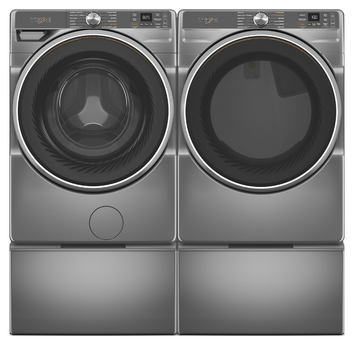Whirlpool 7.4 cu. ft. Smart Front Load ENERGY STAR? Electric Dryer with Steam Capabilities-WED6720RR