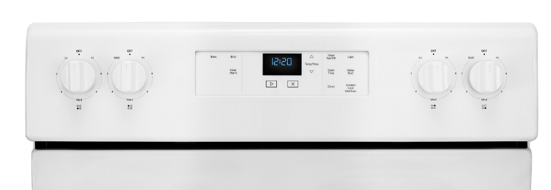 Whirlpool 4.8 cu. ft. Electric Range-WFC150M0JW