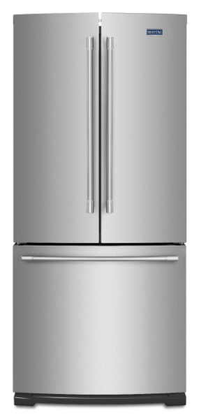Maytag 30-Inch Wide French Door Refrigerator - 20 Cu. Ft.-MFF2055FRZ