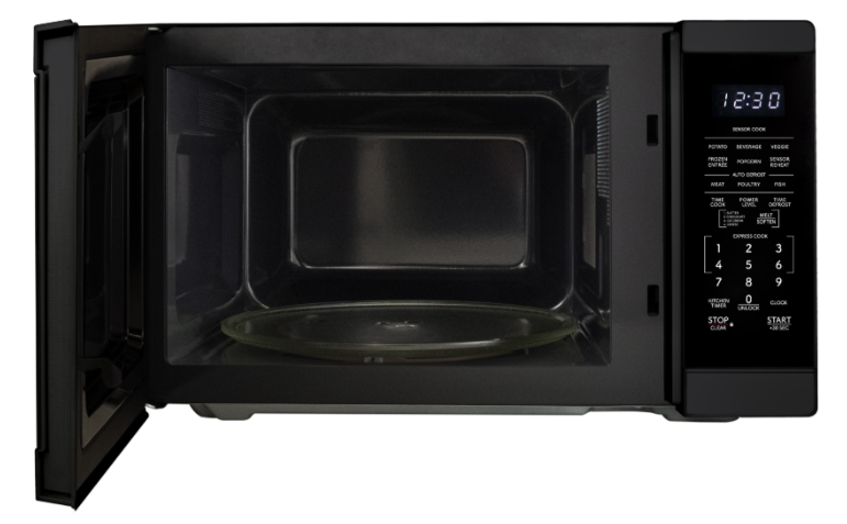 Sharp 1.4 cu. ft. 1100W Black Countertop Microwave Oven