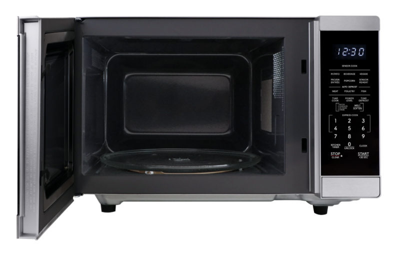 Sharp 1.4 cu. ft. 1100W Stainless Steel Countertop Microwave Oven with Inverter Technology