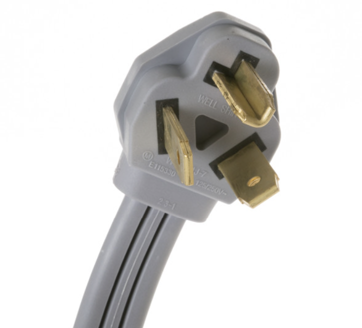 6' 30amp 3 Wire Dryer Cord