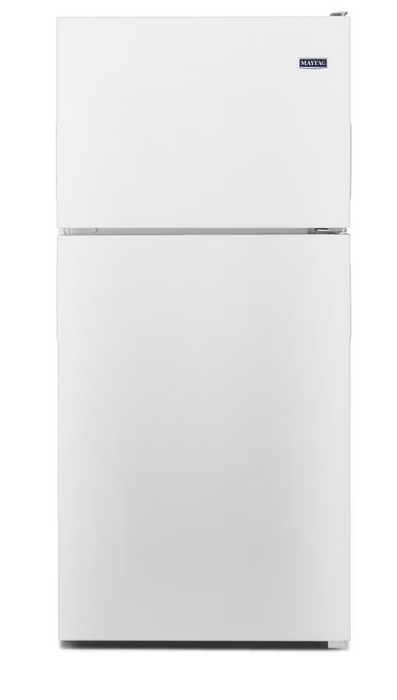Maytag 33-Inch Wide Top Freezer Refrigerator with PowerCold® Feature- 21 Cu. Ft.