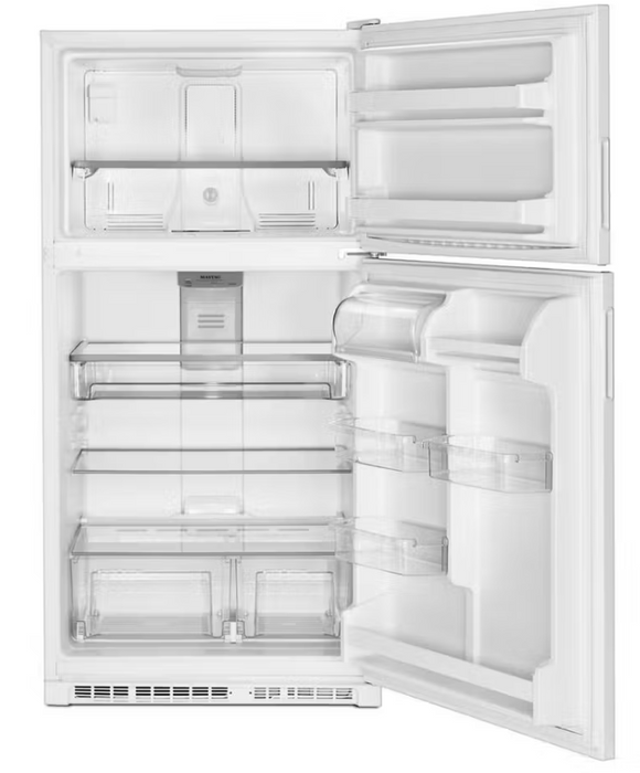 Maytag 33-Inch Wide Top Freezer Refrigerator with PowerCold® Feature- 21 Cu. Ft.