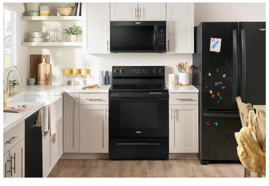Whirlpool 1.7 cu. ft Over the range Microwave with 1000-Watts Cooking Power