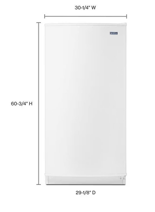 Maytag 16 cu. ft. Frost Free Upright Freezer with FastFreeze Option