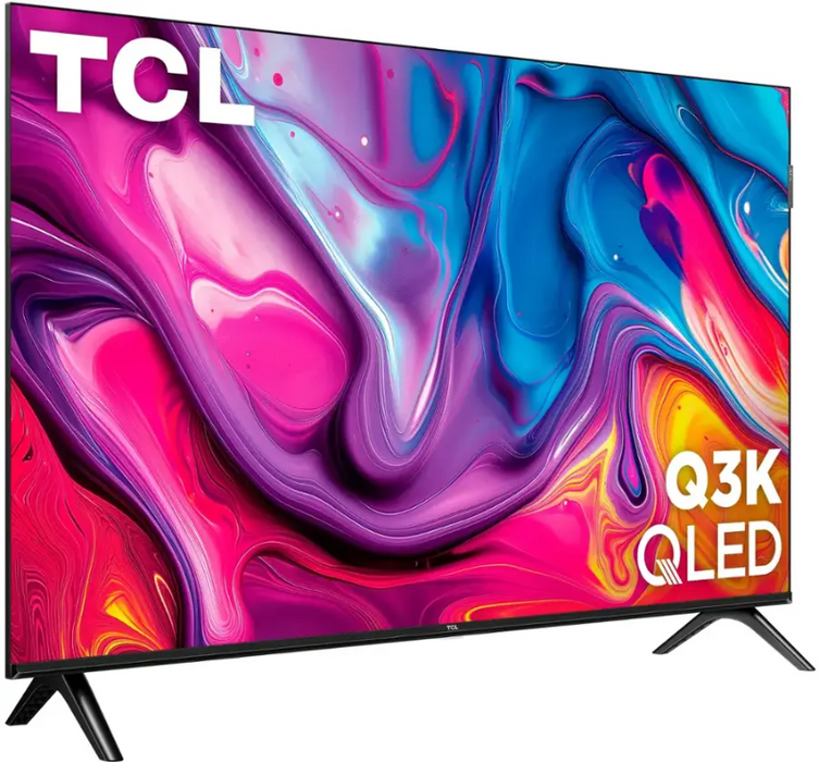 TCL - 40" Class Q3K Series 1080P FHD QLED Smart TV with Google TV-40Q3K