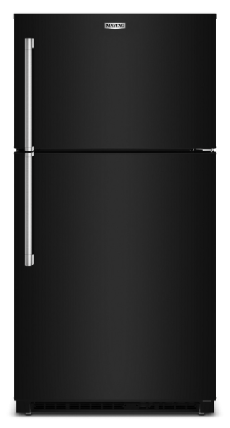 Maytag 33-Inch Wide Top-Freezer Refrigerator with Garage Mode?21 Cu. Ft.-MRTX5121TB