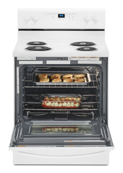 Whirlpool 4.8 cu. ft. Electric Range-WFC150M0JW