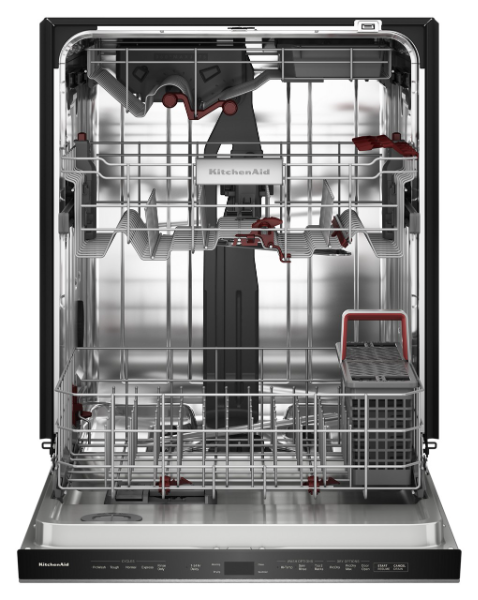 KitchenAid 360 Max Jets Third Rack Dishwasher with Advanced ProDry System, 44 dBA-KDPS624SPS