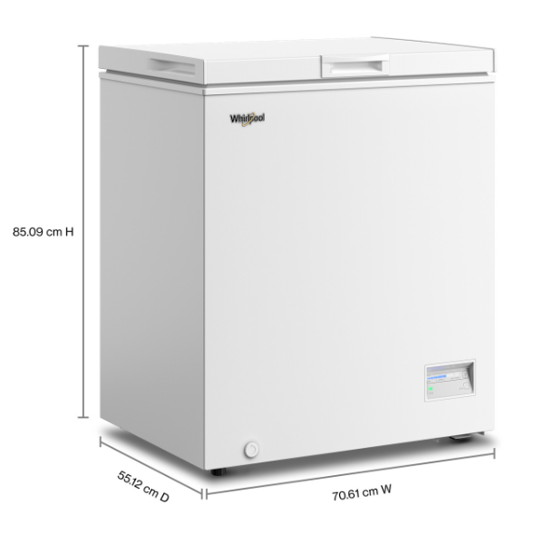 Whirlpool 5 cu. ft. Chest Freezer with 1 Storage Basket-WZCN315TW