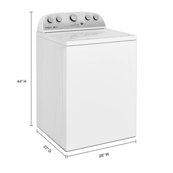 Whirlpool 3.8-3.9 Cu. Ft. Whirlpool® Top Load Washer with Removable Agitator