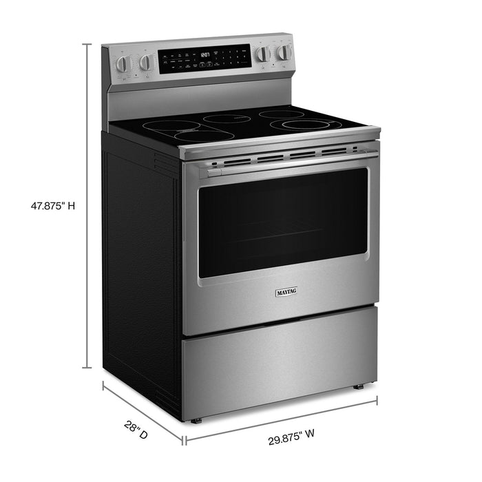 Maytag 30-Inch Wide Electric Range With Grill Mode - 5.3 cu. ft.