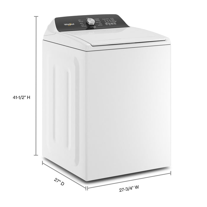 Whirlpool 4.5 Cu. Ft. Top Load Agitator Washer with Built-In Faucet