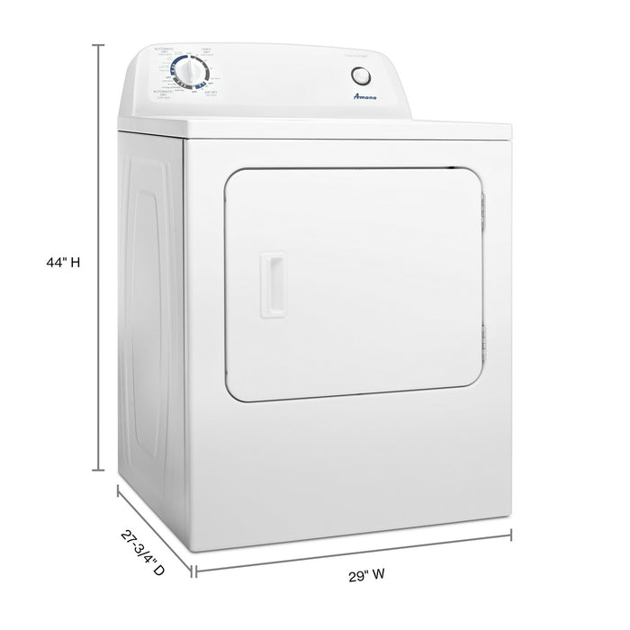 Amana 6.5 cu. ft. Electric Dryer with Wrinkle Prevent Option
