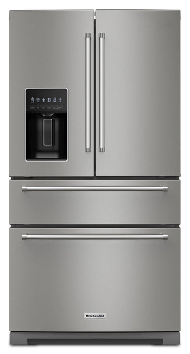 Kitchenaid 26.2 Cu. Ft. Multi-Door French Door Refrigerator with Platinum Interior
