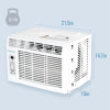 Keystone 12,000 BTU 230V Window/Wall Air Conditioner with 11,000 BTU Supplemental Heat Capability