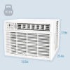 Keystone 18,800 BTU 230V Window/Wall Air Conditioner with 16,000 BTU Supplemental Heat Capability