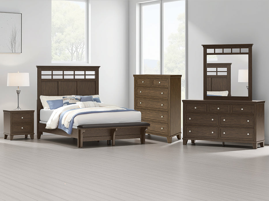 Shawbeck  Panel Bed
