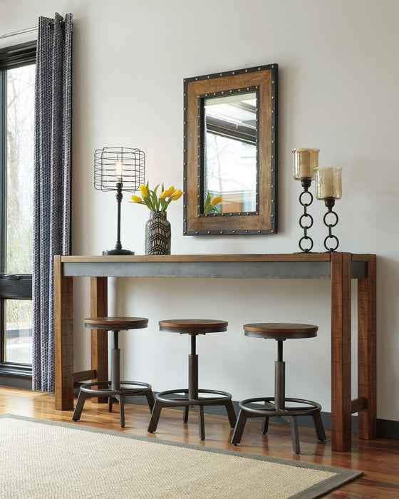 Torjin Long Counter Table — Wise Furniture Company