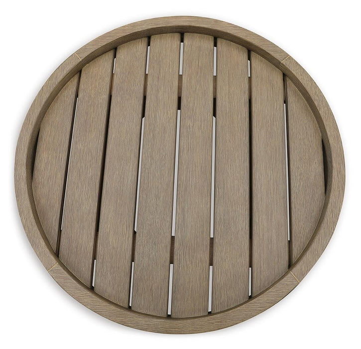 Marina Sun Round End Table