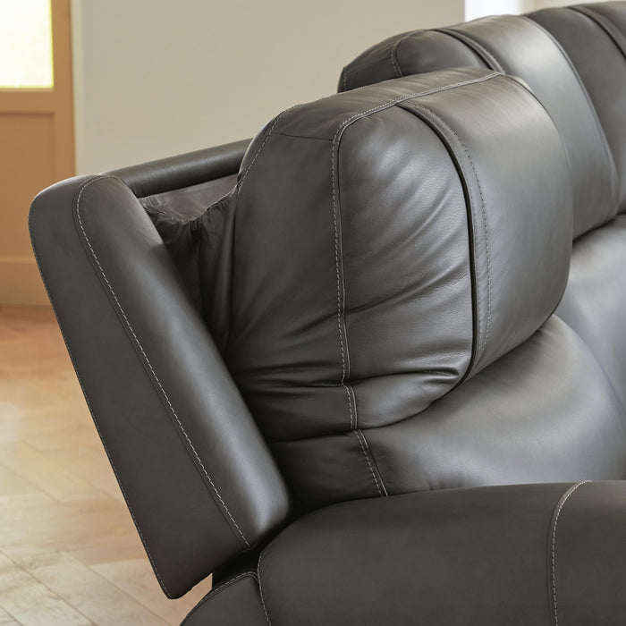 5Z - Pittson 5-Piece Power Reclining Sectional