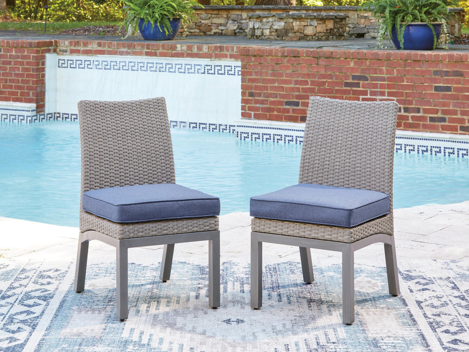 Half Moon Beach Side Chair with Cushion (2/CN)