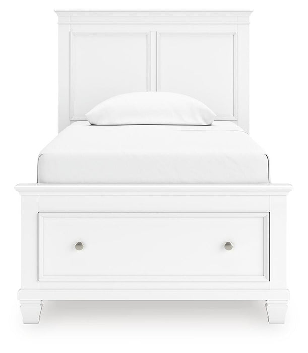 Fortman Twin Panel Storage Bed