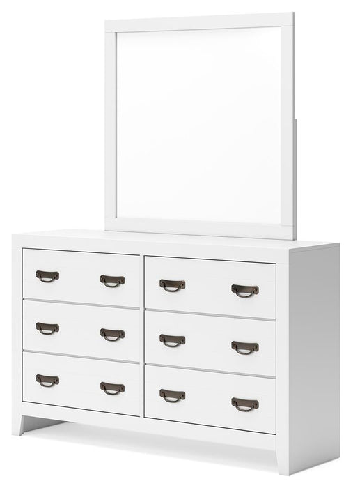 Binterglen Queen Panel Bed, Dresser, Mirror, Chest and Nightstand