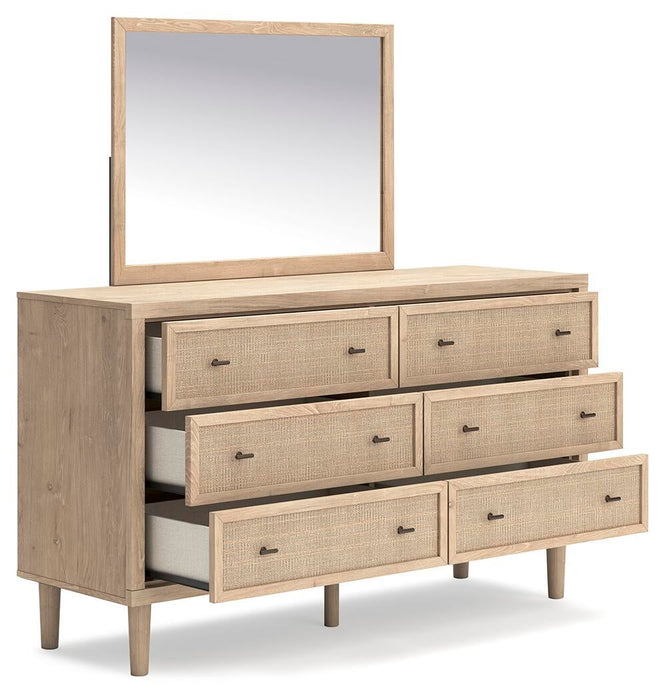 Cielden Queen Panel Headboard, Dresser, Mirror, Chest and Nightstand