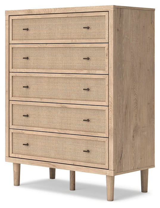 Cielden Queen Panel Headboard, Dresser, Mirror, Chest and Nightstand