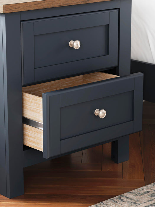 Landocken Queen Panel Bed, Dresser, Mirror and Nightstand
