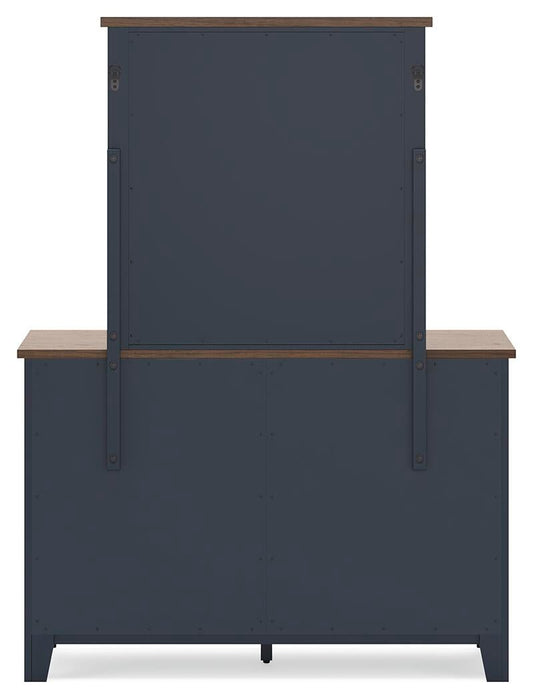 Landocken Full Panel Headboard, Dresser, Mirror, Chest and Nightstand
